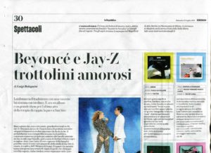review - La Repubblica, Dino Villatico - July 7, 2018