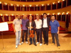 Making Ritratto di un compositore, with Donato Tulliani and Luca Sanzo